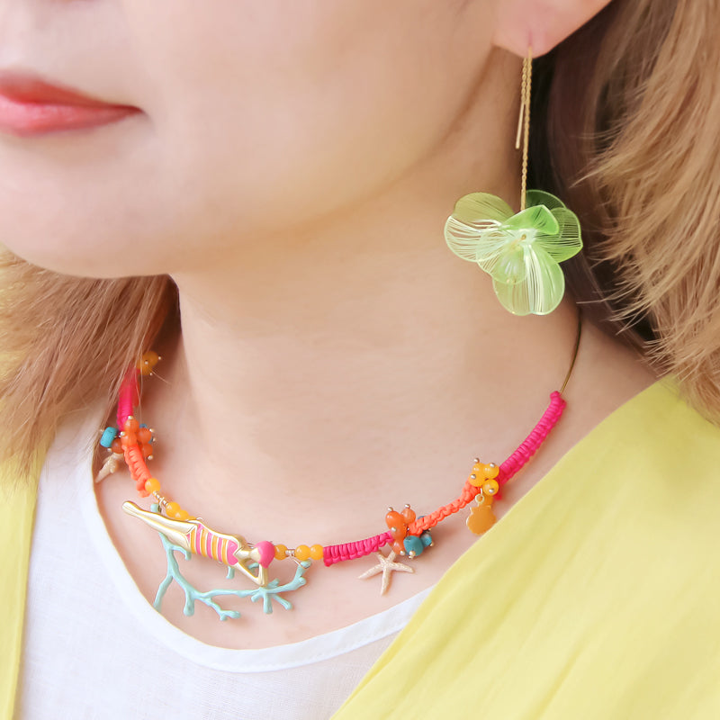 Spanish Charm Shell No.2 Coral/MG