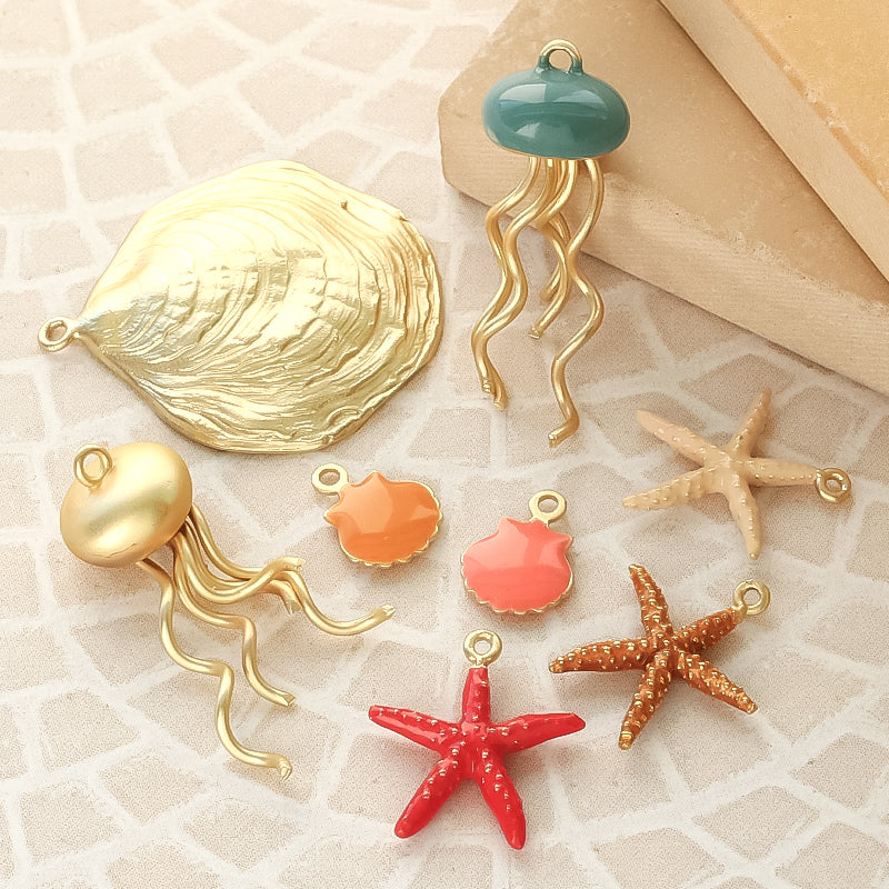 スペインチャーム ヒトデ No.2 レッド/MG