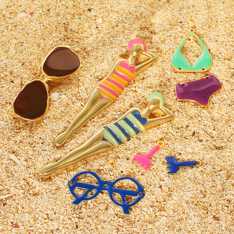 スペインパーツ ビキニボトム 2穴 パープル/MG