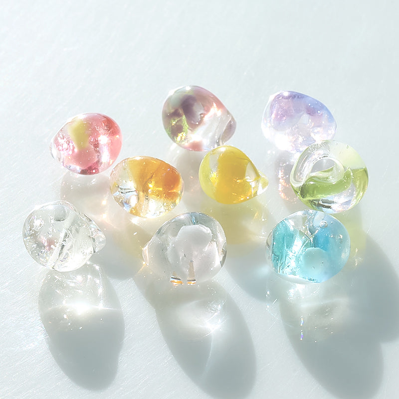 Tear Drop Beads Dandelion