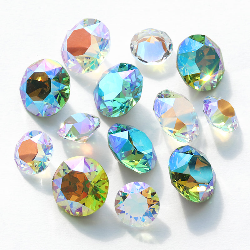 貴和クリスタル #1088 ペリドットブルーAB/F