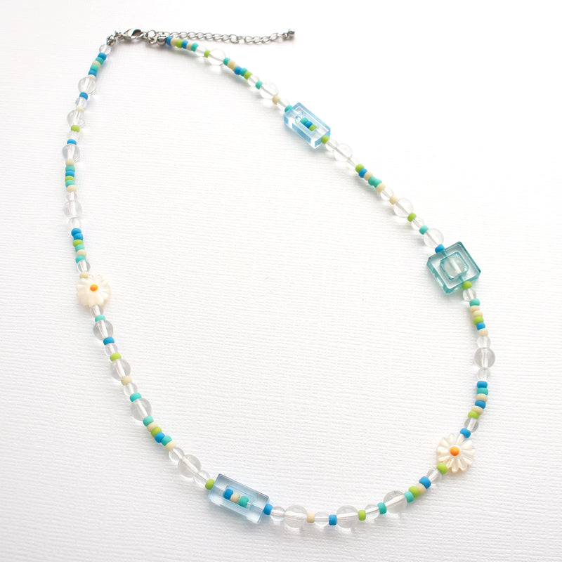 アクリル ドイツ製 チアフルスクエア クリスタル/パープル