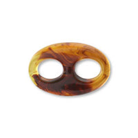 Acrylic made in Germany Oval 2 holes