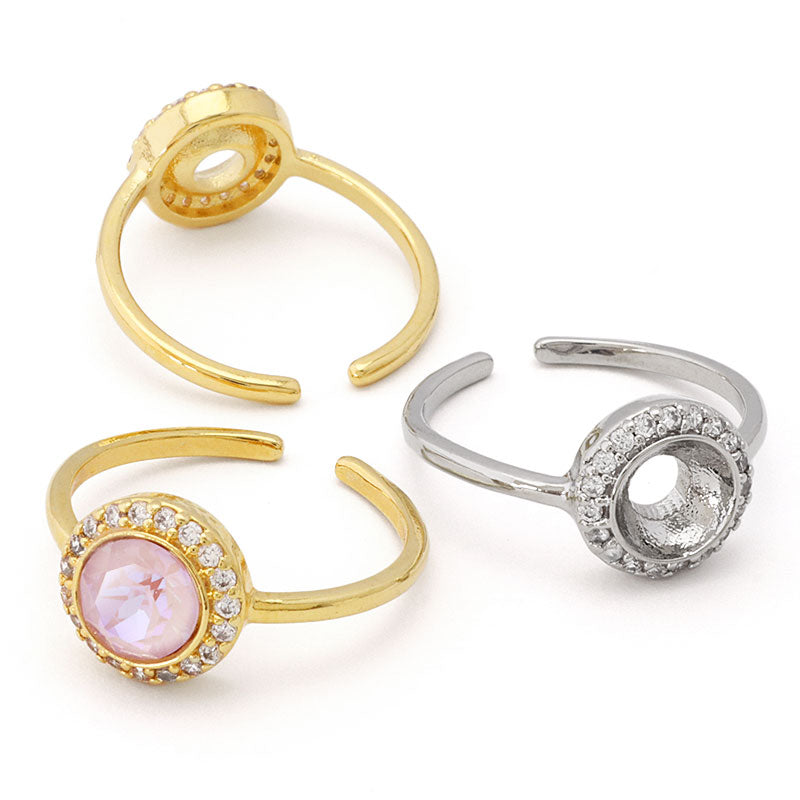 Ring stand cubic zirconiaBezel