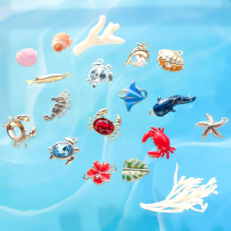 Charm Crab Red/G