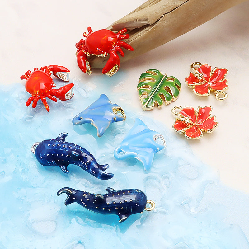 Charm Crab Red/G
