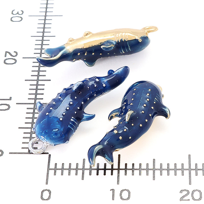 Charm Whale Shark Navy/G