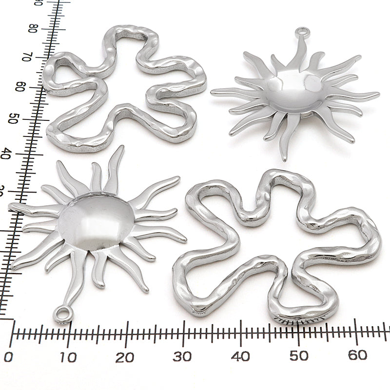 Stainless charm sun fabric