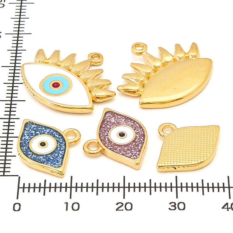 ギリシャチャーム アイラッシュマティ ターコイズ/G