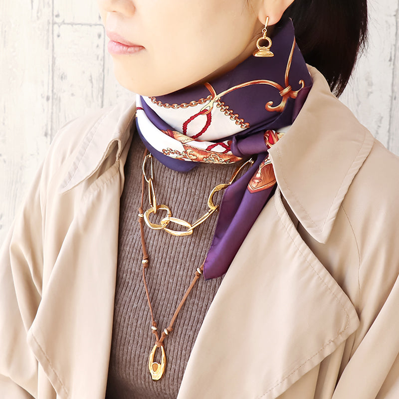 ギリシャ ニュアンスラウンドチェーンパーツ 銀古美