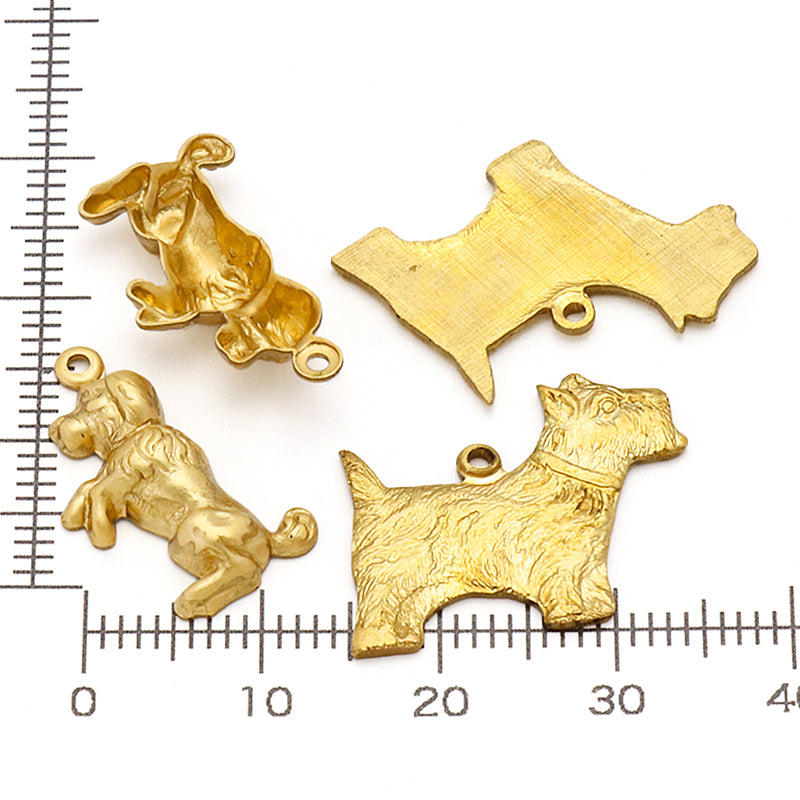 アメリカ チャーム 犬 生地