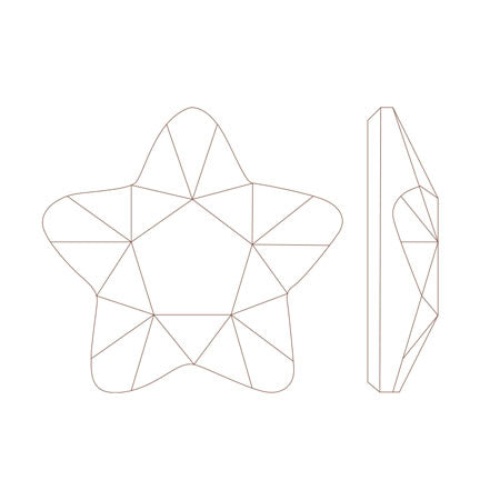 貴和クリスタル #2754 アクアマリン/F