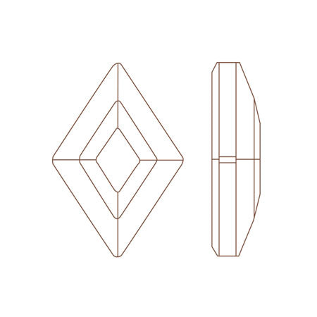 貴和クリスタル #2773 クリスタルゴールデンシャドウ/F