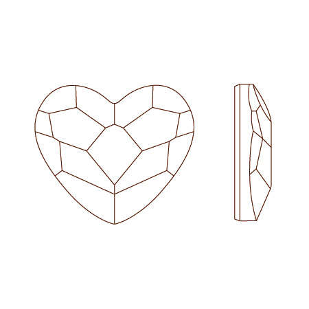 貴和クリスタル #2808 クリスタルアンティークピンク/F