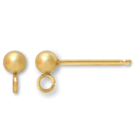 Earrings with can K14GF
