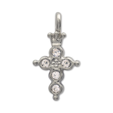 Domestic cast charm cross 1 logum color