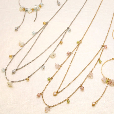 国産キャストチャーム ジルコニア ハート1 ゴールド