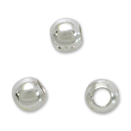 Silver beads round ball SV925