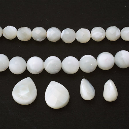 天然石 ラウンド マザーオブパール