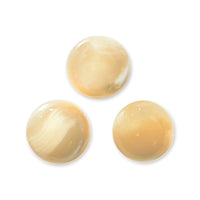 Natural Stone Round Mother of Pearl Natural (Natural)