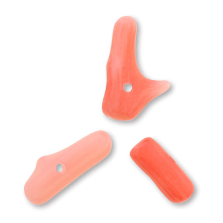 Natural stone Sazare white coral (pink dyeing)