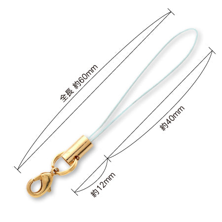 Strap fittings No.6 light blue/G