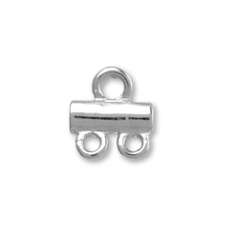 Cast bar 2 parallel rhodium color