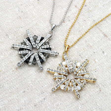Chain Necklace b.c1.5mm rhodium collar