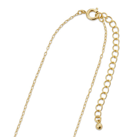 Chain necklace K-190 (with adjuster) gold