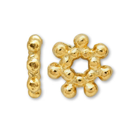 Metal parts Flower No.2 Gold