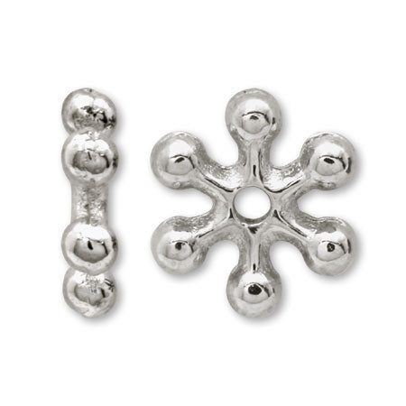 Metal parts snow rhodium color
