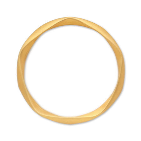 Metalling part pentagong, matgold.