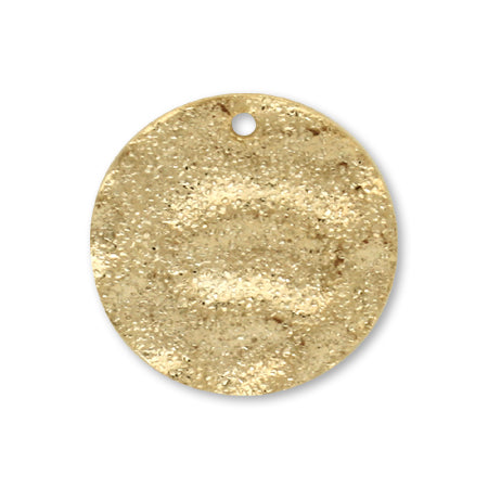 Stardust round emboss gold