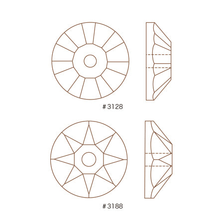 貴和クリスタル #3188 ジェットヘマタイト
