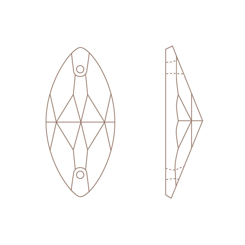 貴和クリスタル #3223 クリスタルゴールデンシャドウ