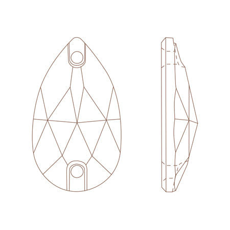 貴和クリスタル #3230 Lt.コロラドトパーズブルーシェード/unf