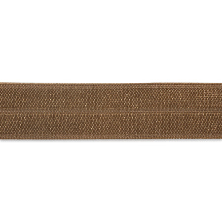 Stretch bias ribbon No.048 (dark brown)