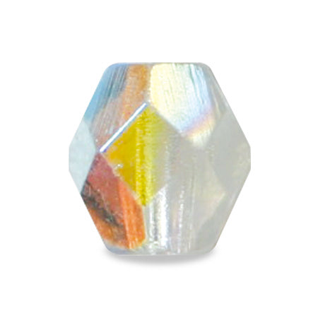 Czech Fire Polish Crystal AB