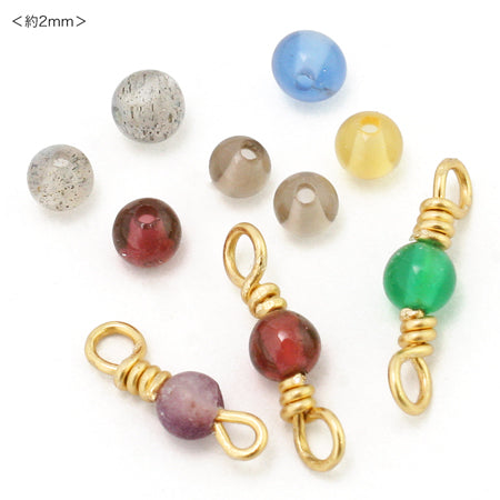 天然石 ラウンド ガーネット(天然)