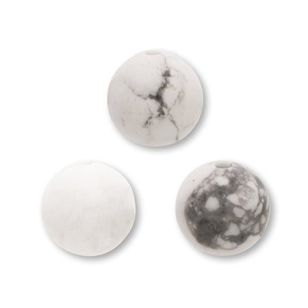 天然石 ラウンド ハウライト(天然)