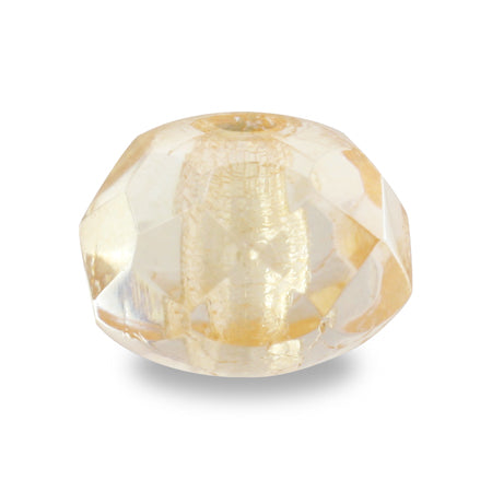 Czech Button Cut Champagne Luster