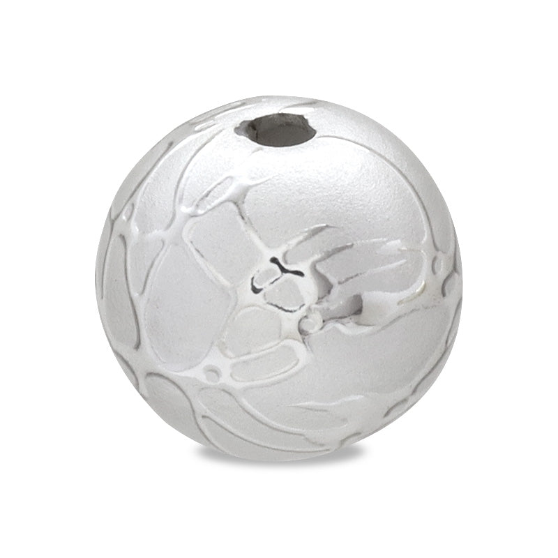 Resin pearl arabesque silver