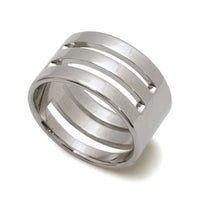 Finger ring size 15 nickel