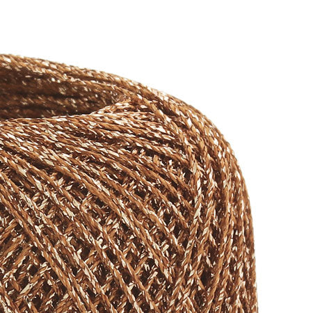 OLYMPUS tatting lace thread (lame) T408 (bronze)