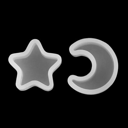 ミニシリコンモチーフ 星月 126