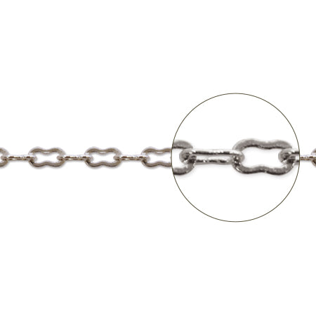 チェーン K-102 ロジウムカラー