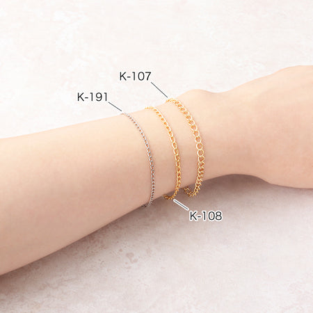 チェーン K-108 ゴールド