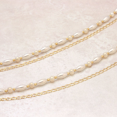 チェーン K-108 ロジウムカラー