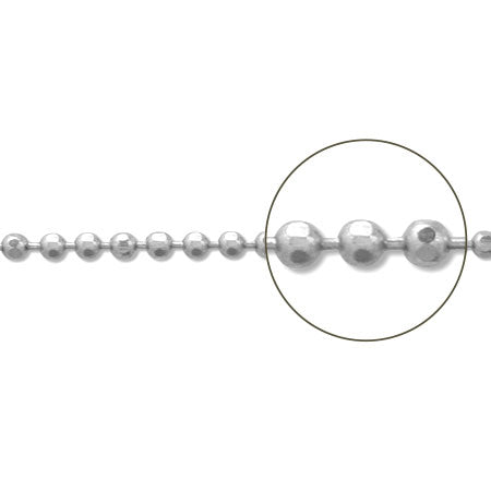 Chain K-146 Rhodium color