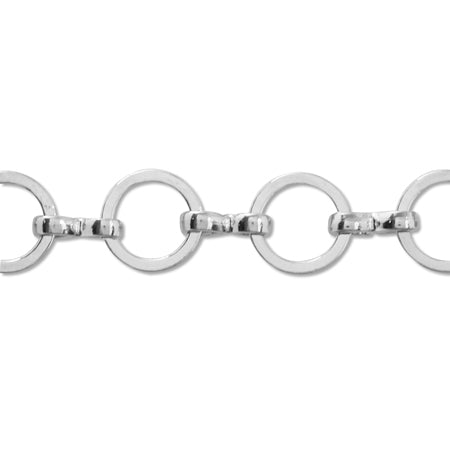Chain K-202 Rhodium color
